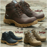 Sepatu Pria Boots Nike Safety Steel Toe (Ujung Besi)