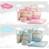5in1 tas perlengkapan bayi / travel bag baby set 5 lengkap