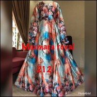 Gamis Syari bahan maxmara