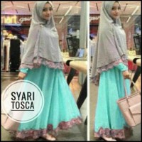 syafina gamis maxi syari baju muslim remaja wanita bagus murah