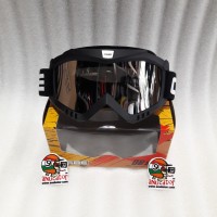 Kacamata Goggle GogleGoogle Helm Bogo Cakil Osbe Mika Chrome Krum