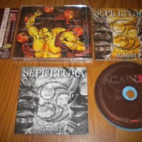 cd sepultura against+2 bns track japan pressing