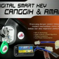 New! Alarm Motor Honda Beat Pop Fi Injection I-Max Digital Smart Key