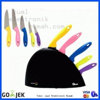 Promo Pisau Dapur Oxone - Ox-606 Rainbow Set Cuci Gudang Berkwalitas