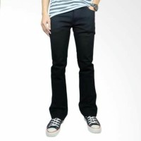 NEW Celana Cutbray Pria Terbaru Warna Hitam celana pria wanita