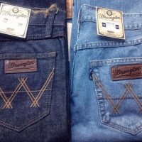 PREMIUM Celana Jeans Pria Wrangler Celana Panjang celana pria wanita