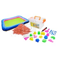 Paket Cetakan Pasir Kinetik Mainan Anak Magic Sand Lengkap
