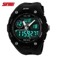 Jam Tangan LED Wanita SKMEI Fila MINI Spider 1013 Hitam Original 5 ATM