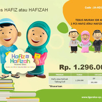 Jual Hafiz Doll bundling Hafiz Junior Freeong Murah