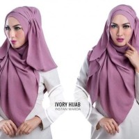 Diskon Jilbab Instan Warda Ori By Ivory Hijab Kualitas Bagus