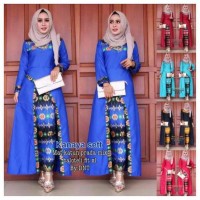 murah Harga Promo Baju batik modern baju muslim wanita Cantik