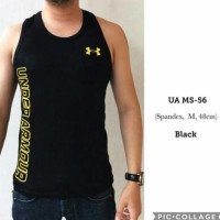 Bergaransi PAKET Kaos Singlet + celana jogger pants gym fitness undera