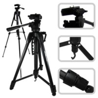 Tripod EXCELL PROMOSS BLACK Kamera Slr Dslr Mirrorless Gopro Hp Takara