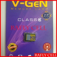 V-Gen Original Kartu Memori 8 GB Micro SD V Gen vgen 8GB Memory Asli
