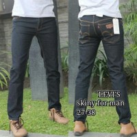 Hot Sale ! -- Celana Jeans Levis Skinny Slimfit Warna Abu Jeans Pria