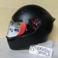 HELM AGV K1 HITAM DOFT