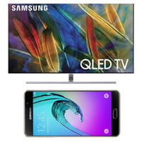 QLED SAMSUNG 55 Q7F UHD PREMIUM 4K SMART BONUS HP GALAXY A7 (2017) NEW