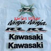 Stiker list body motor Ninja RR SE 2013 WHITE