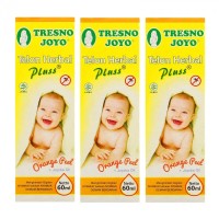 Tresno Joyo Minyak Telon Herbal Plus Orange 60ml - 3 Pcs