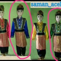 costume Pakaian daerah baju tari adat aceh saman kostume dewasa