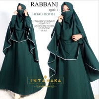 RABBANI SYARI BOTOL 105/140Allsize Gamis Cadar Busui Ori Umroh INT