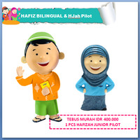 Jual Hafiz Talking Doll + Hafiz/Hafizah Junior Pilot Murah