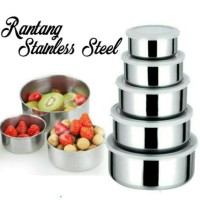 Rantang Stainless 5 Susun 5 In 1 Panci Tempat Nasi Sayur Lauk Pauk