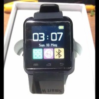 Best Seller . . . Smartwatch U Watch U8 - Black Smart Watch - Hitam 4