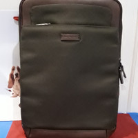 TAS RANSEL BACKPACK HIJAU ARMY MERK Hush Puppies ORIGINAL