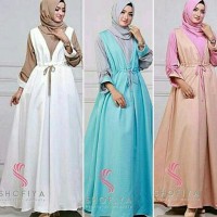 terbaru DNC14 SHOFIYA MAXI DRESS NEW BAJU LONG DRES WANITA MUSLIM MOD