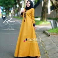jual Baju Muslim Wanita Alma Dress