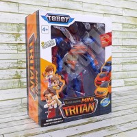 Tobot Tobot Tritan 3 Cars X Y Z Combine Mainan Anak Transformer Robot