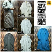 jubah-gamis-katun rethobe saudi zipper al amwa