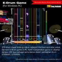 Yamaha DTX450 / DTX450K / DTX 450 / DTX 450K Drum Elektrik (FR Murah