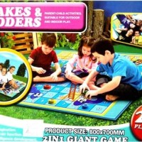 Playmat Snakes and Ladders/ Mainan Anak Ular Tangga Besar