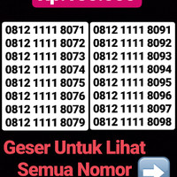 Jual Nomor Cantik Simpati Murah Kartu Perdana Telkomsel Murah
