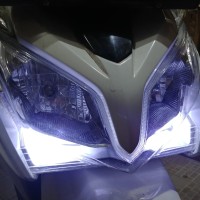 Jual Lampu Senja Led Vario 125 Old Nmax Aerox Crystal Putih Terang 2 Pcs Murah