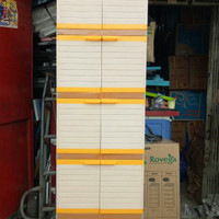 LEMARI PLASTIK / LEMARI PAKAIAN / LEMARI MURAH MERK MINI CLUB SSN 5
