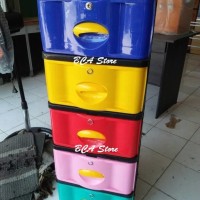Jual Lemari Plastik Napolly 5 Susun 5 Laci Warna Warni Murah