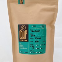 Jual kopi bubuk biji green bean roasted bean robusta lampung (200gr) Murah