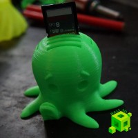SD Card Holder Octopus
