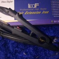 catok rambut sambung hair iron extension