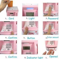 termurah ATM MINI UKURAN BESAR MAINAN ANAK CELENGAN ATM HELLO KITTY D