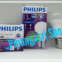 Jual Lampu LED Philips 13 watt Bohlam 13w/ Philip Putih 13 w Bulb 13watt Murah