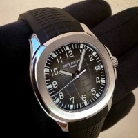 JAM TANGAN PRIA PATEK PHILIPPE AQUANUT SILVER METIC SUPER PREMIUM MIRR