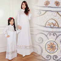 Jual COUPLE BATIK BORDIR MOM N KID / GAMIS / HIJABERS / BUSANA MUSLIM Murah