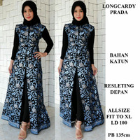 gamis longcardi batik khas pekalongan