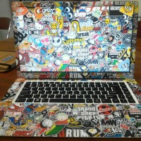 Garskin Laptop MSI Murah 10 Inch