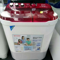 PROMO MESIN CUCI SHARP ES-T1090VL DOLPHIN 10 KG