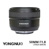 Lensa Yongnuo Nikon Afs 50mm f1.8 YN 50mm f1.8 Nikon Lensa Fix Nikon